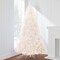 Artificial Christmas Tree Hinged Pine with 250 Lights, 1,000 Tips & Foldable Base Pre-Lit Outdoor Holiday Decor